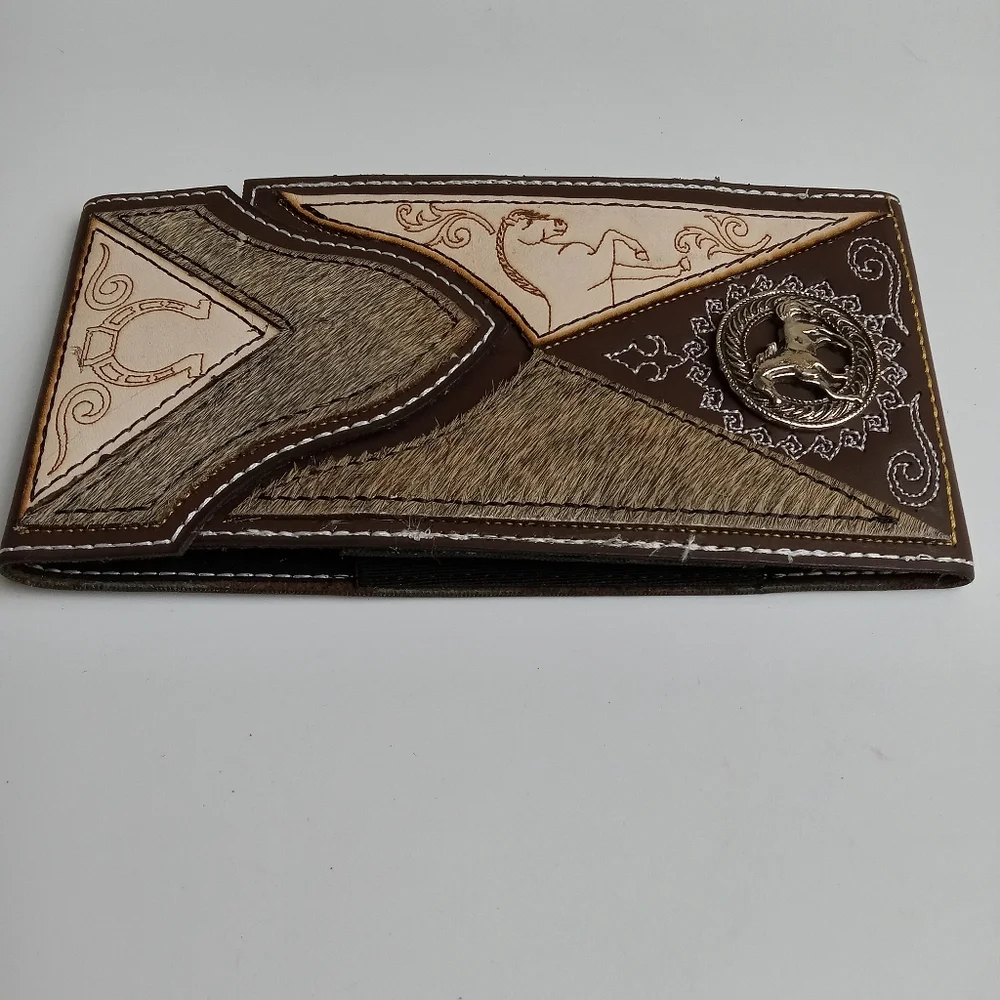 WESTERN LEATHER CELL PHONE CASE, FUNDA VAQUERA DE CUERO COWBOY RODEO‎ PHONE CASE